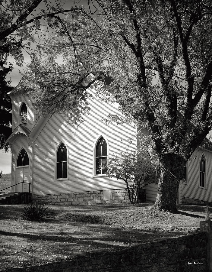 Clover Hollow Church Photograph by John Pagliuca