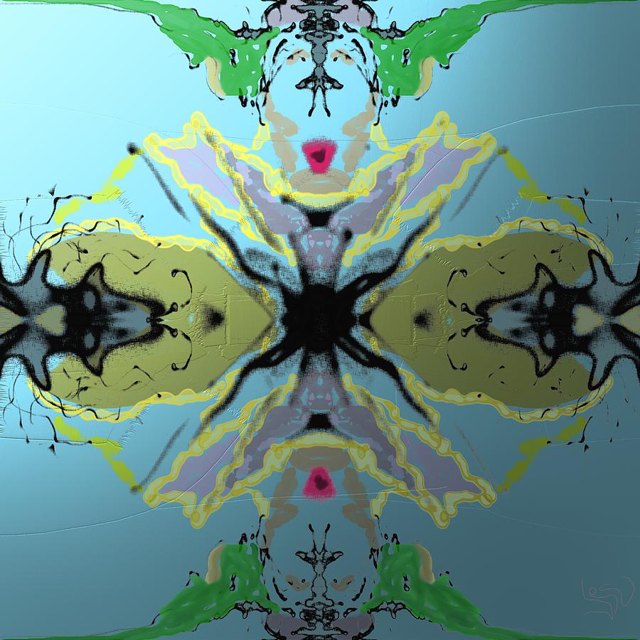 Clown Bug Menace Digital Art by Victor Shelley