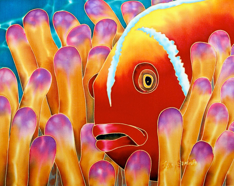 Abstract Painting - Clown Fish  by Daniel Jean-Baptiste