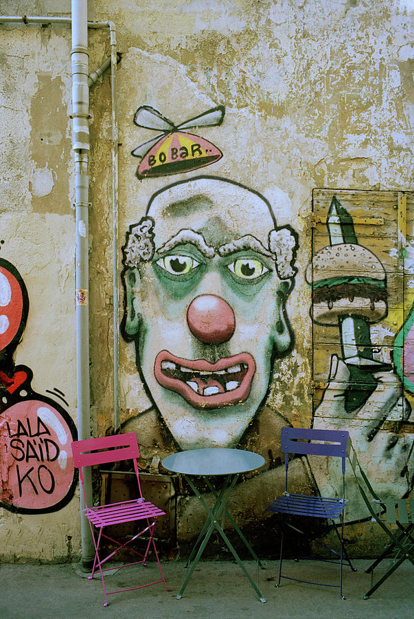 Clown Of Marseille Photograph by Shaun Higson