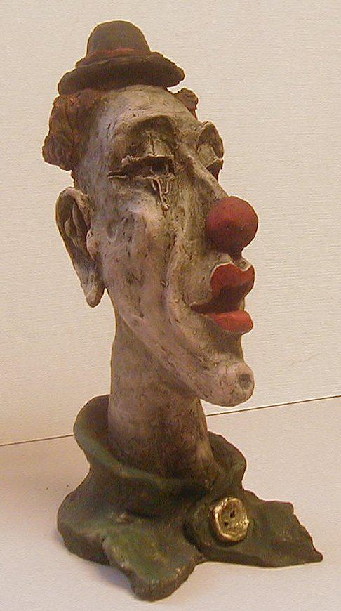 Clown Sculpture by Vladimir Vrablik - Fine Art America