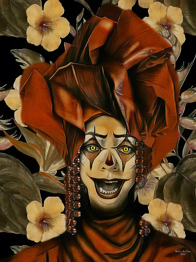 Clowns are Scary Digital Art by Artful Oasis