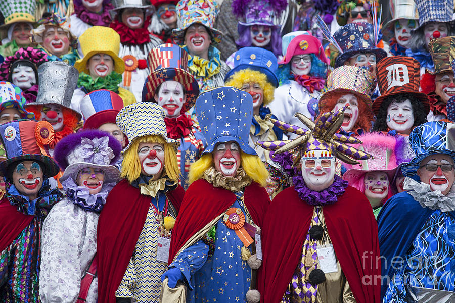 Clowns Photograph by Jim West
