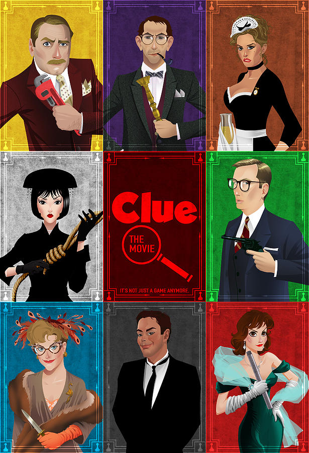 Clue Game Digital Art - Clue by Christopher Ables