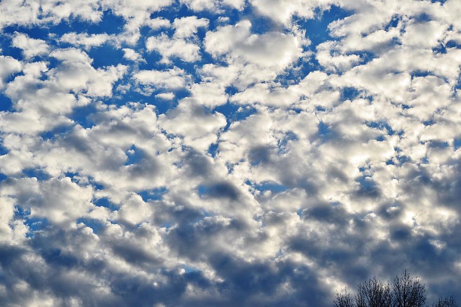 Clumps of Clouds Photograph by Eileen Brymer