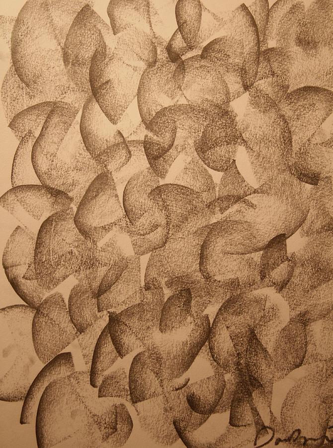 Abstract Drawing - Clusters by David Barnicoat