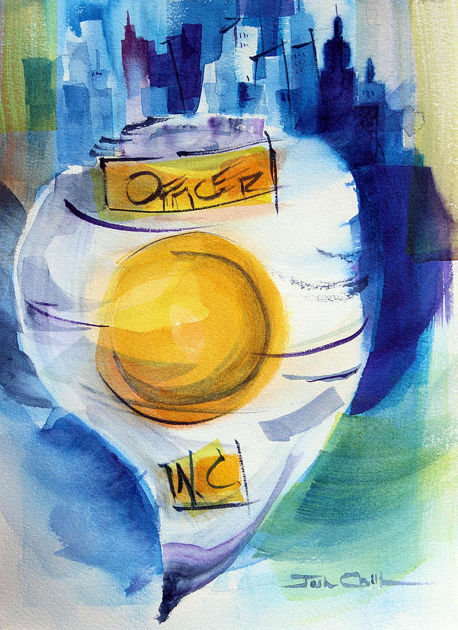 Cmpd Painting - Cmpd No 1. by Josh Chilton Cmpd Painting - Cmpd No 1. by Josh Chilton
