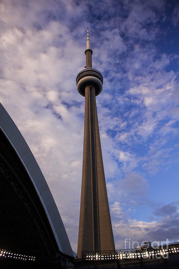 Portrait Photograph - CN Tower by Chris Baboolal
