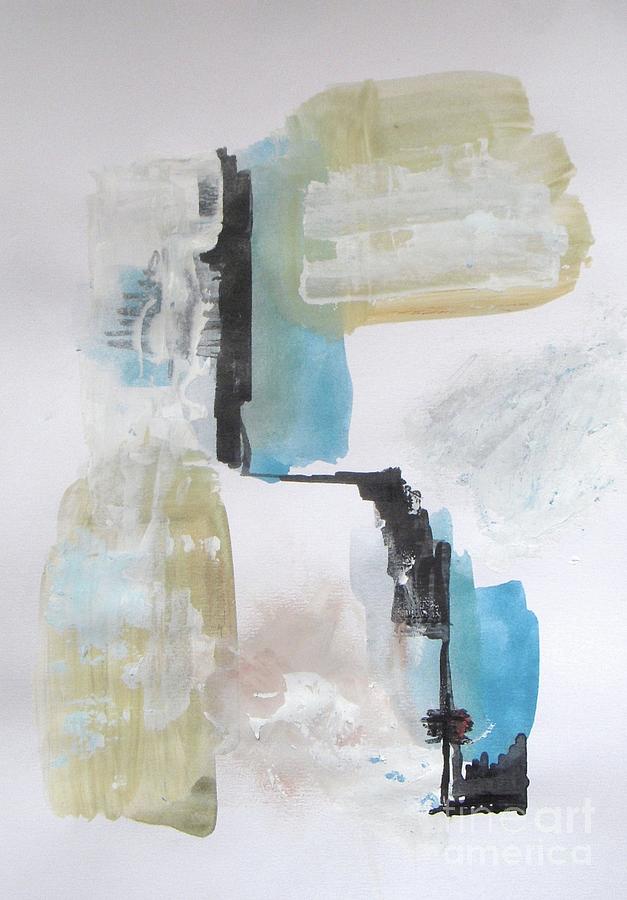 Abstract Painting - CN Tower by Vesna Antic