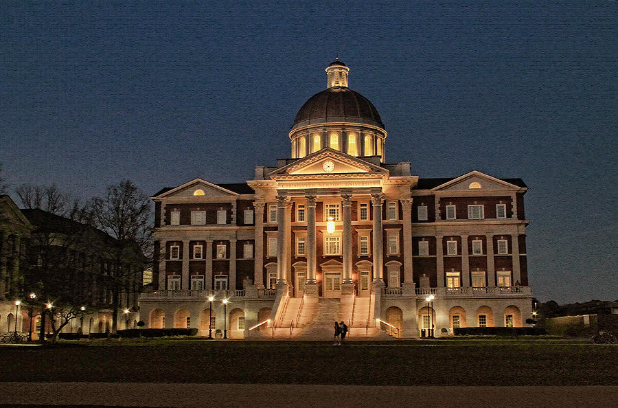 Christopher Newport Hall at Christopher Newport University Photograph by Ola Allen