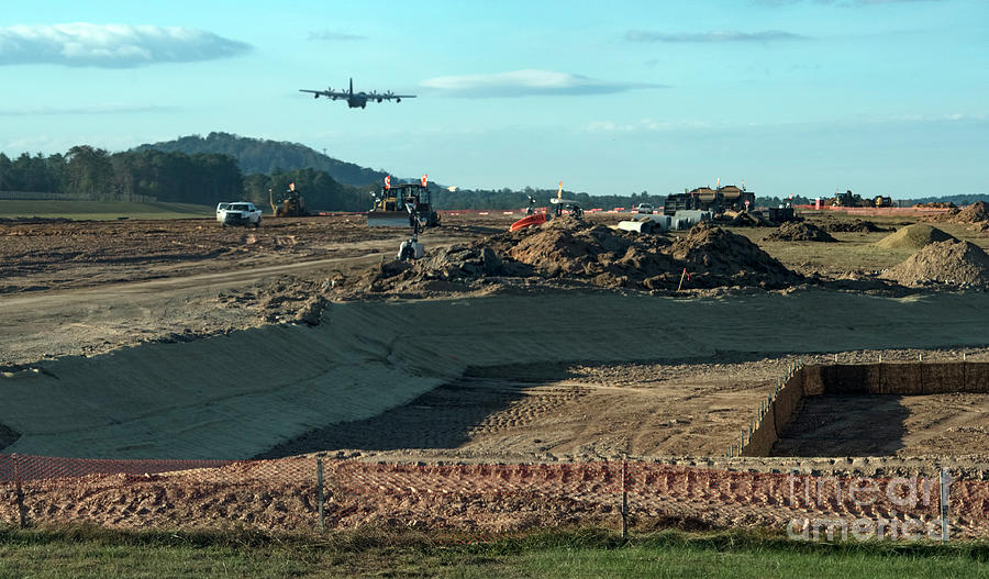 Coal Ash Dumping at Asheville Regional Airport - Westside Develo Photograph by David Oppenheimer
