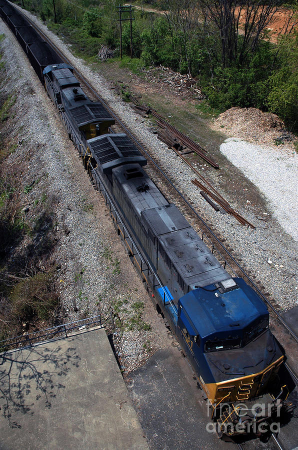 Coal Crossing Photograph by Kelvin Booker