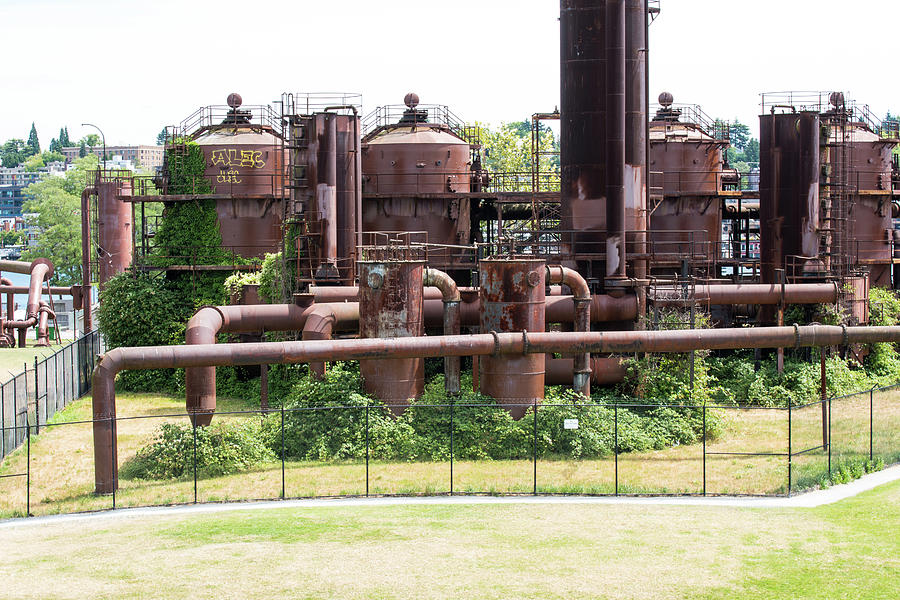 Coal Gasification Plant Photograph by Tom Cochran