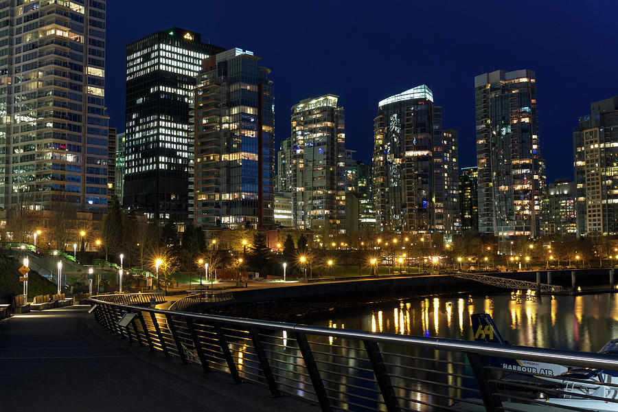 Coal Harbour Seawall Photograph by Michael Russell