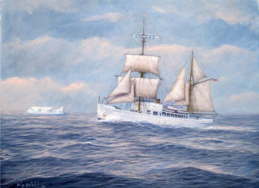 Coast Guard Painting - Coast Guard Cutter Northland by William Ravell