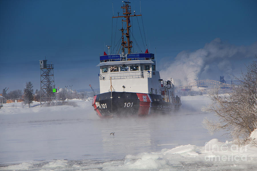 Coast Guard Katmai Bay Sault Michigan -5626 Photograph by Norris Seward