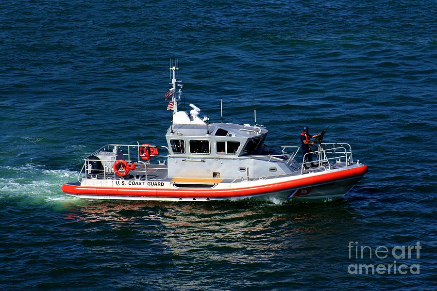 Coast Guard on Patrol Photograph by Robert Wilder Jr