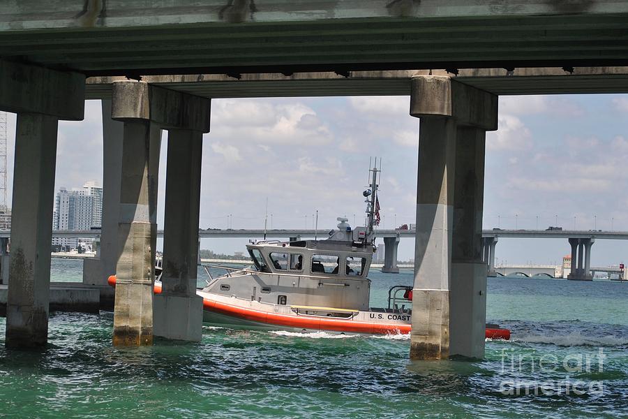 Coast Guard On Watch Photograph By Daniel Diaz - Pixels