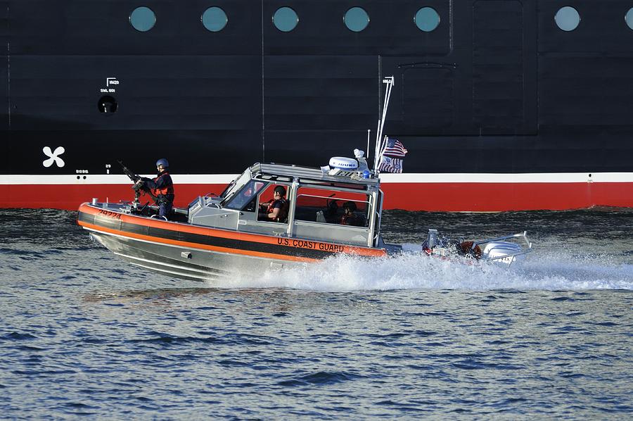 Coast Guard Patrol Boat on Duty Photograph by Bradford Martin