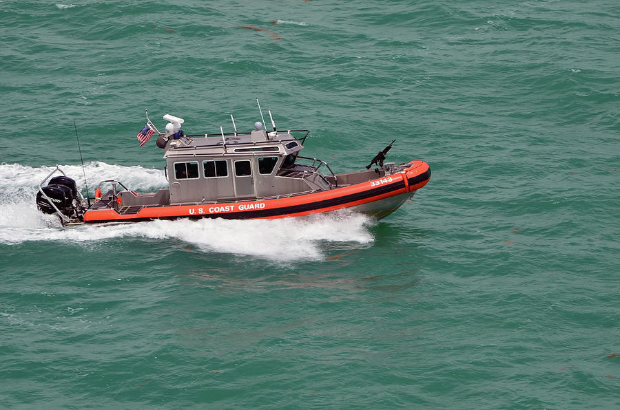 Coast Guard Patrol Boat Photograph By Richard Pross Pixels