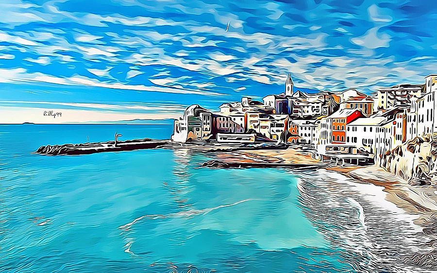 Coast life Digital Art by Nenad Vasic