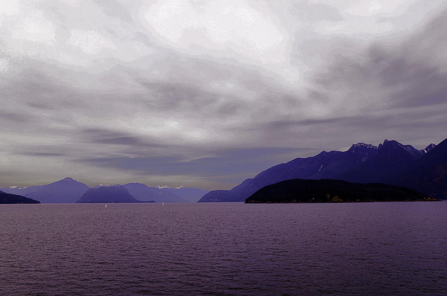 Coast of British Columbia Photograph by Jeff Swan