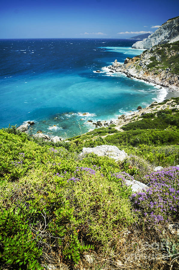 Coast of Greece Photograph by Jelena Jovanovic