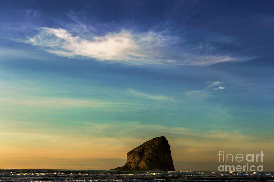 Coast Rock Photograph by Steve Triplett