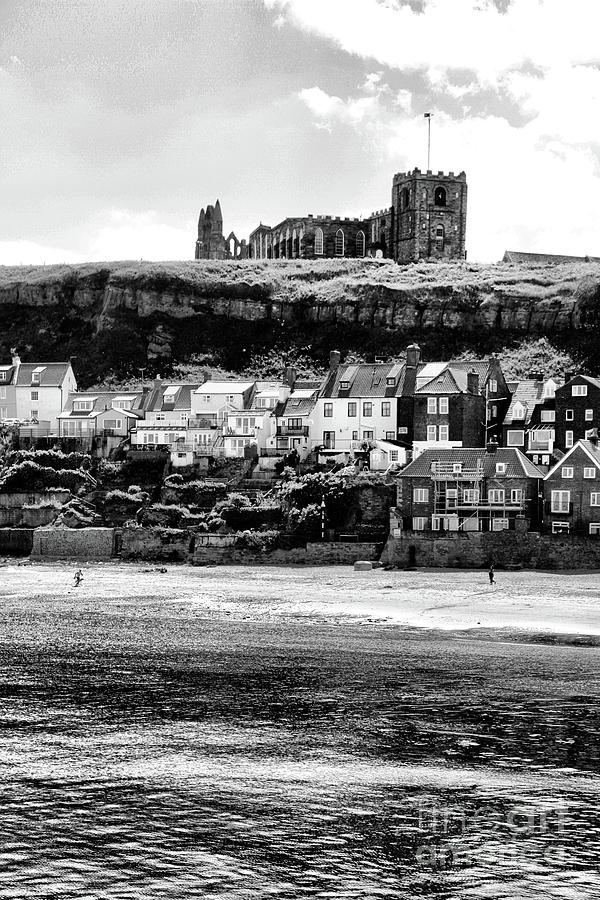 Coast - Whitby Abbey and Church Photograph by Esoterica Art Agency