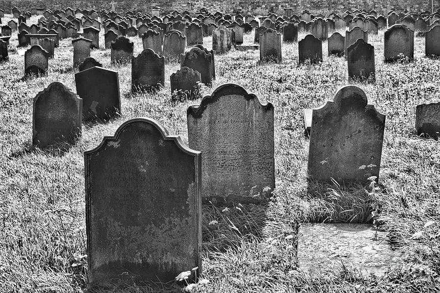 Coast - Whitby Graveyard Photograph by Esoterica Art Agency