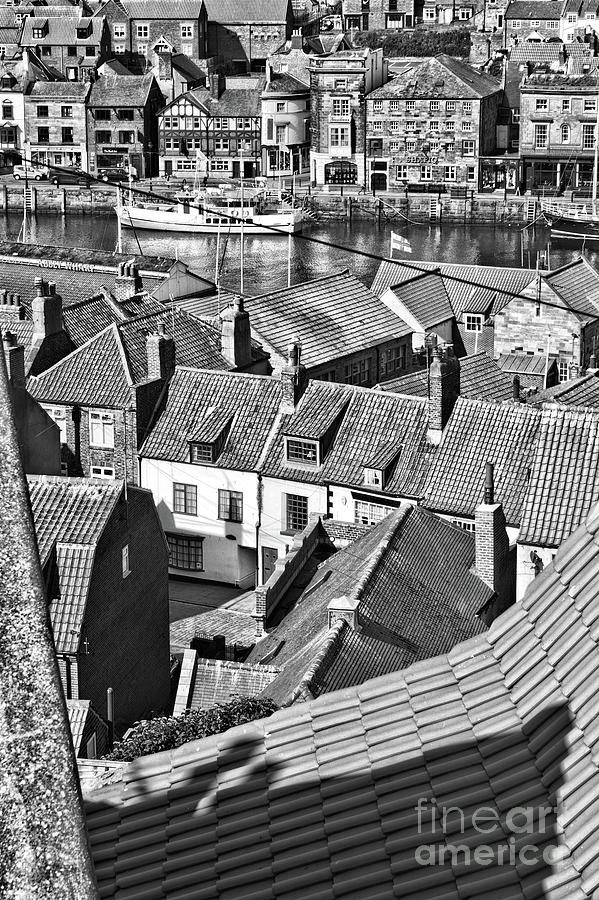 Coast - Whitby Rooftops Photograph by Esoterica Art Agency