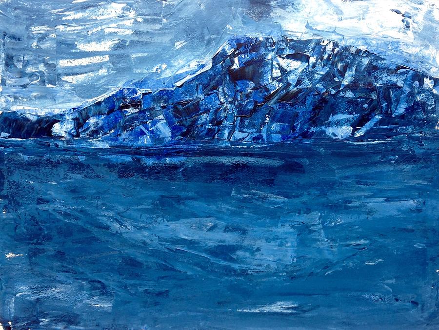Coastal Blues - Back Home Painting by Desmond Raymond