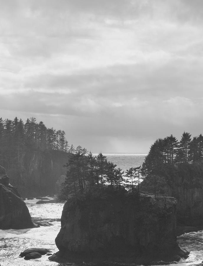 Coastal Cliff Neah Bay Photograph by Suzzanne Fry Pixels