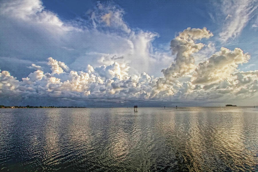 Coastal Clouds Photograph by HH Photography of Florida
