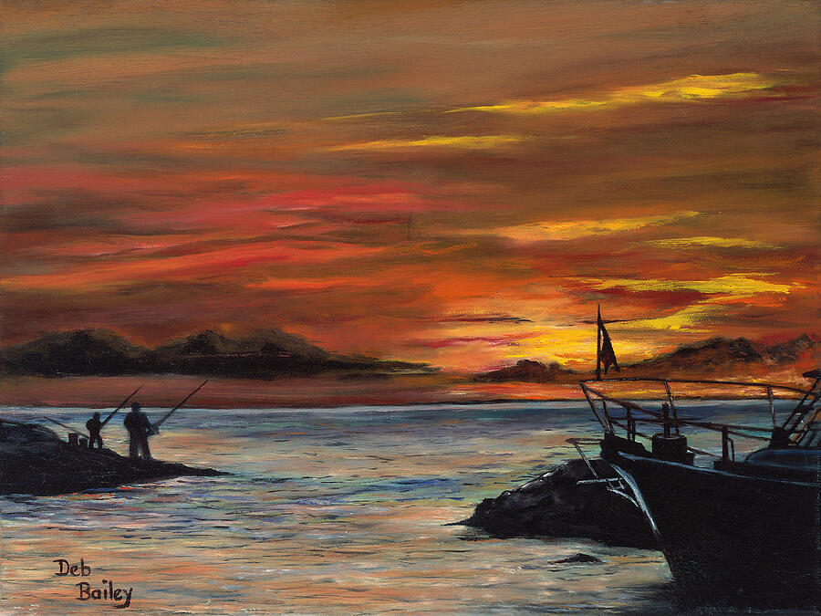 Coastal Evening by Debra Bailey Coastal Evening by Debra Bailey