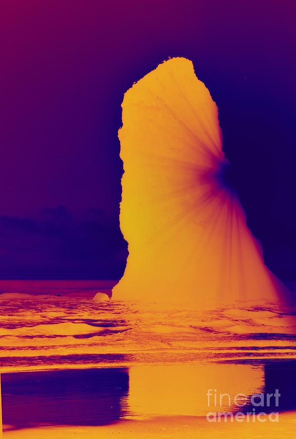 Coastal Infrared Photograph by Scott Cameron