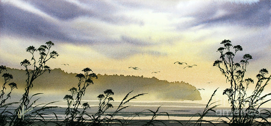 Coastal Landscape Painting by James Williamson