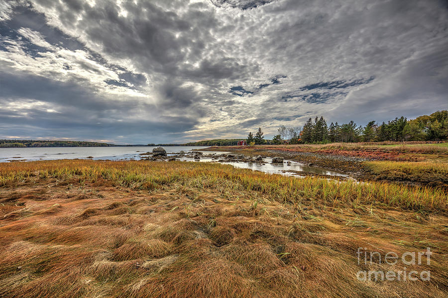 Coastal Maine, HDR Photograph by Felix Lai