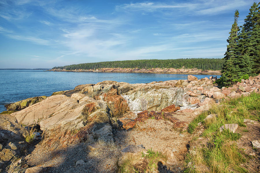 Coastal Maine Photograph by John M Bailey