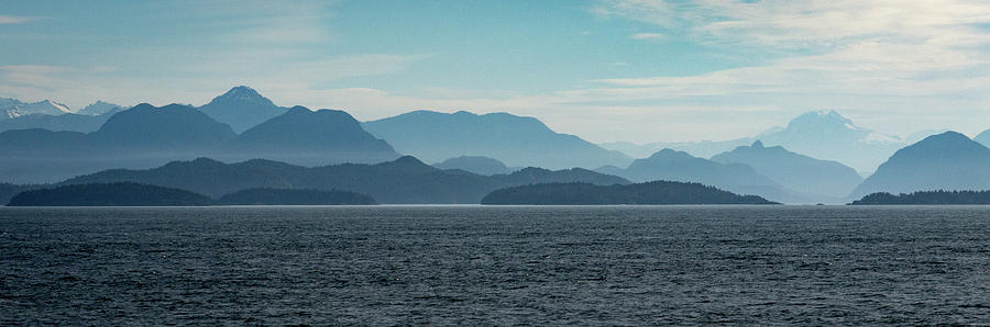 Ferry Photograph - Coastal Mountains by Trance Blackman Ferry Photograph - Coastal Mountains by Trance Blackman