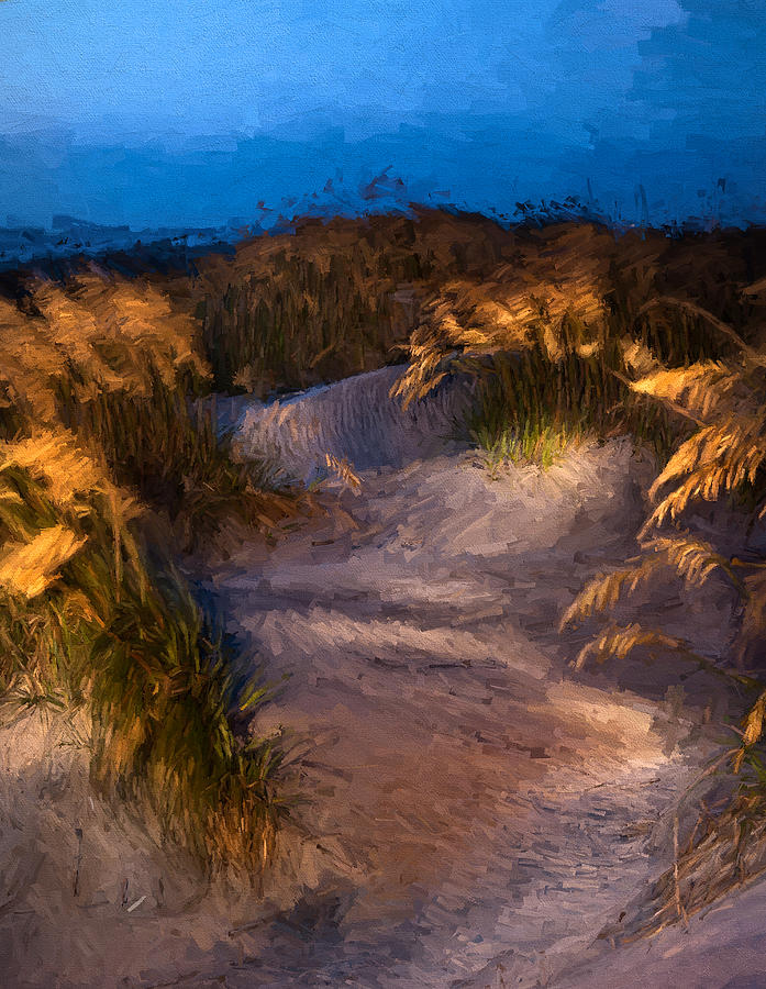 Coastal Passage Painting by Dan Carmichael