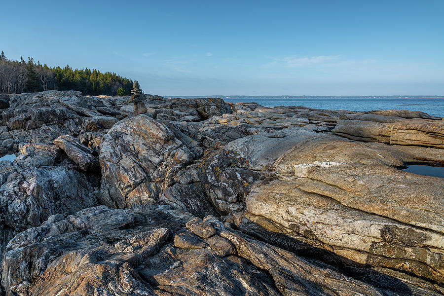 Coastal Texture  Photograph by Tony Pushard