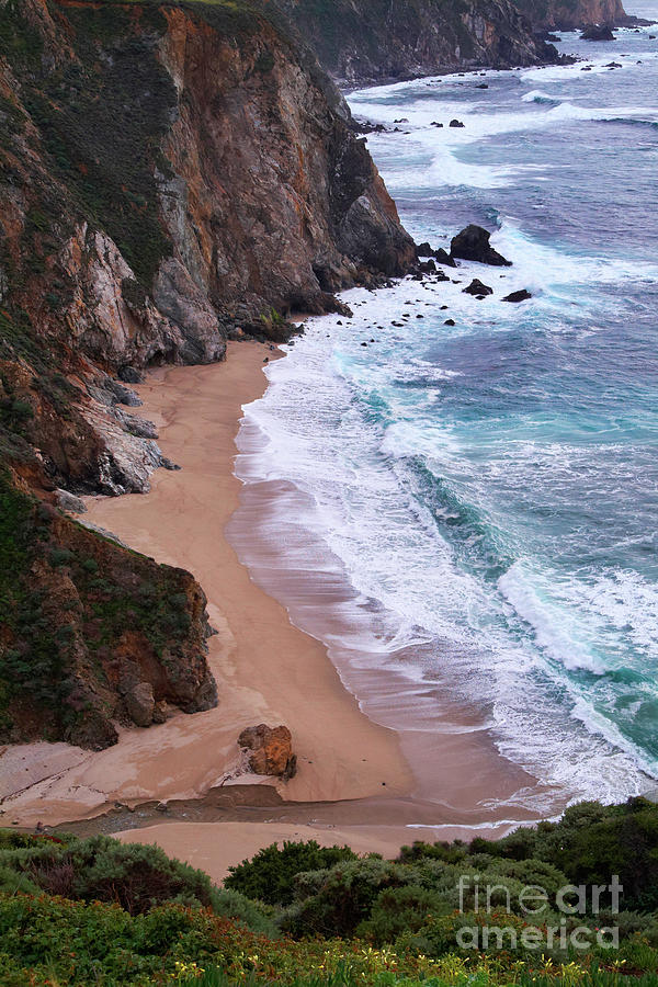 Coastal View at Big Sur Photograph by Charlene Mitchell