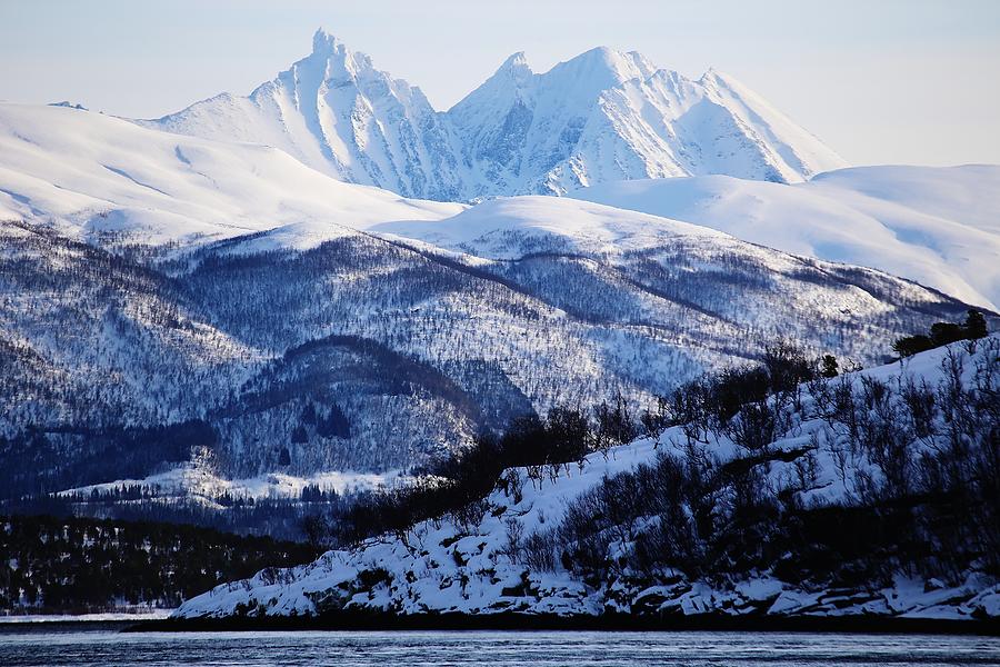 Coastal Winter Mountains Photograph by David Broome | Fine Art America