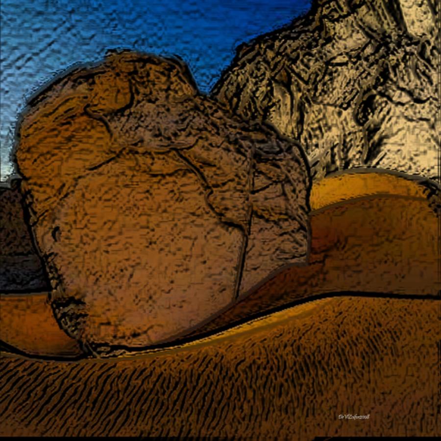 Coast.Dunes.Rocks Digital Art by Dr Loifer Vladimir