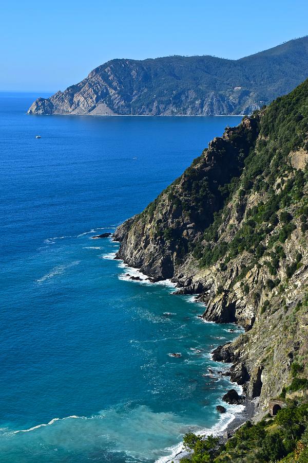 Coastline of Cinque Terre Photograph by Frozen in Time Fine Art Photography