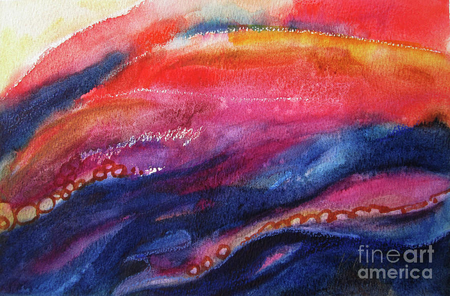 Coatings and Deposits of Color Painting by Kathy Braud