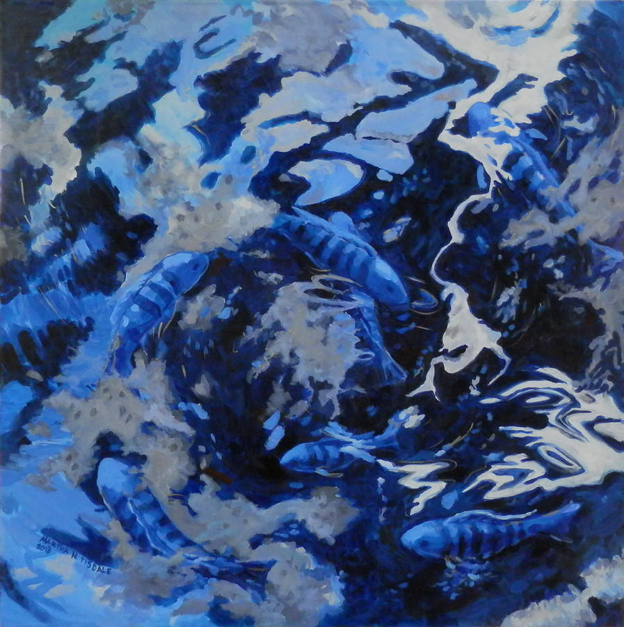 Cobalt #2 Painting by Martha Tisdale