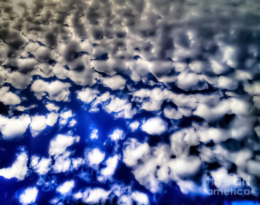 Summer Photograph - Cobalt and Clouds by Heather Joyce Morrill