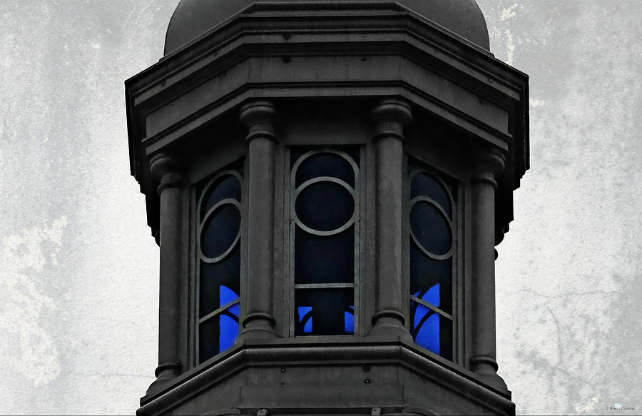 Architecture Photograph - Cobalt by Dark Whimsy